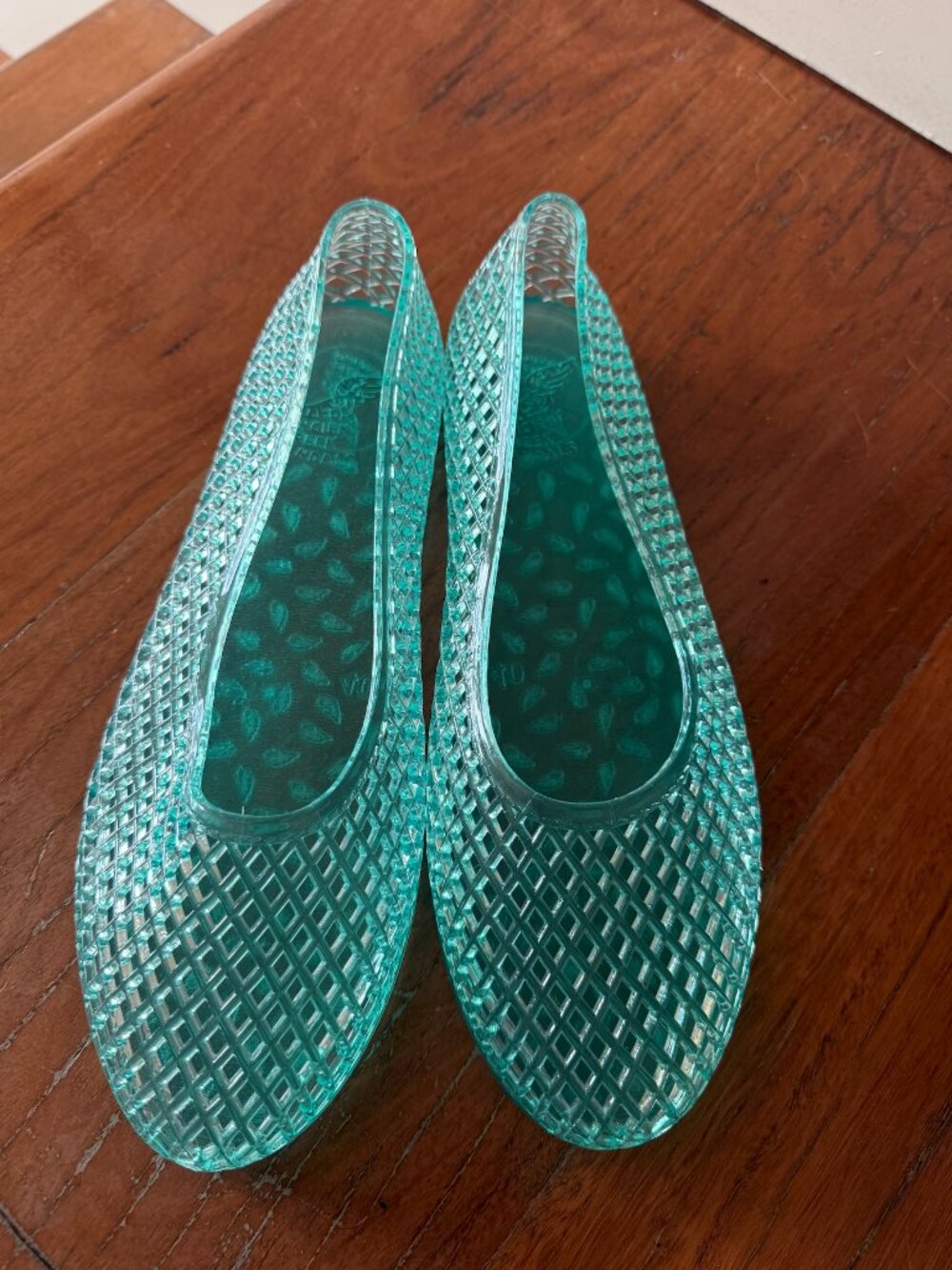 Ancient Greek Sandals, Iro Jelly Aqua, 40